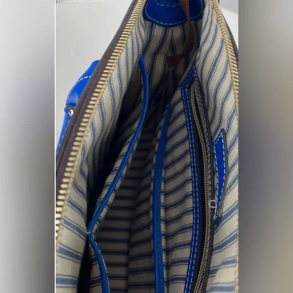 ❤️LIKE NEW DOONEY & BOURKE SATCHEL. COBALT BLUE - Picture 5 of 9